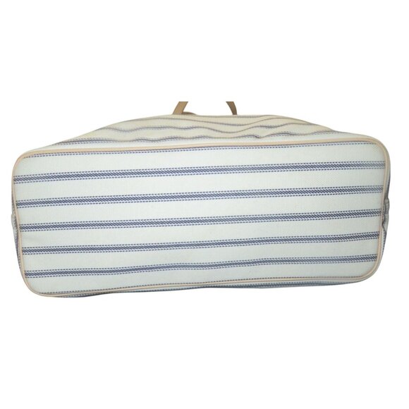 Coach Saint James limited legacy striped canvas weekender tote & pochette set - Picture 5 of 14